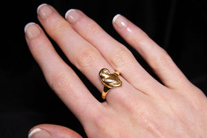 Athena's Owl Diamond Ring