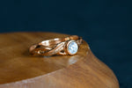 Load image into Gallery viewer, Willow Leaves Engagement Ring
