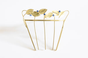 Luned Hair Comb - Gold