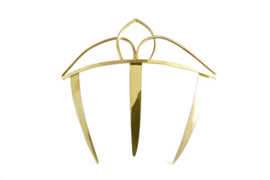 Nesta Hair Comb - Gold