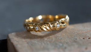 Forget-Me-Not Ring - Diamond