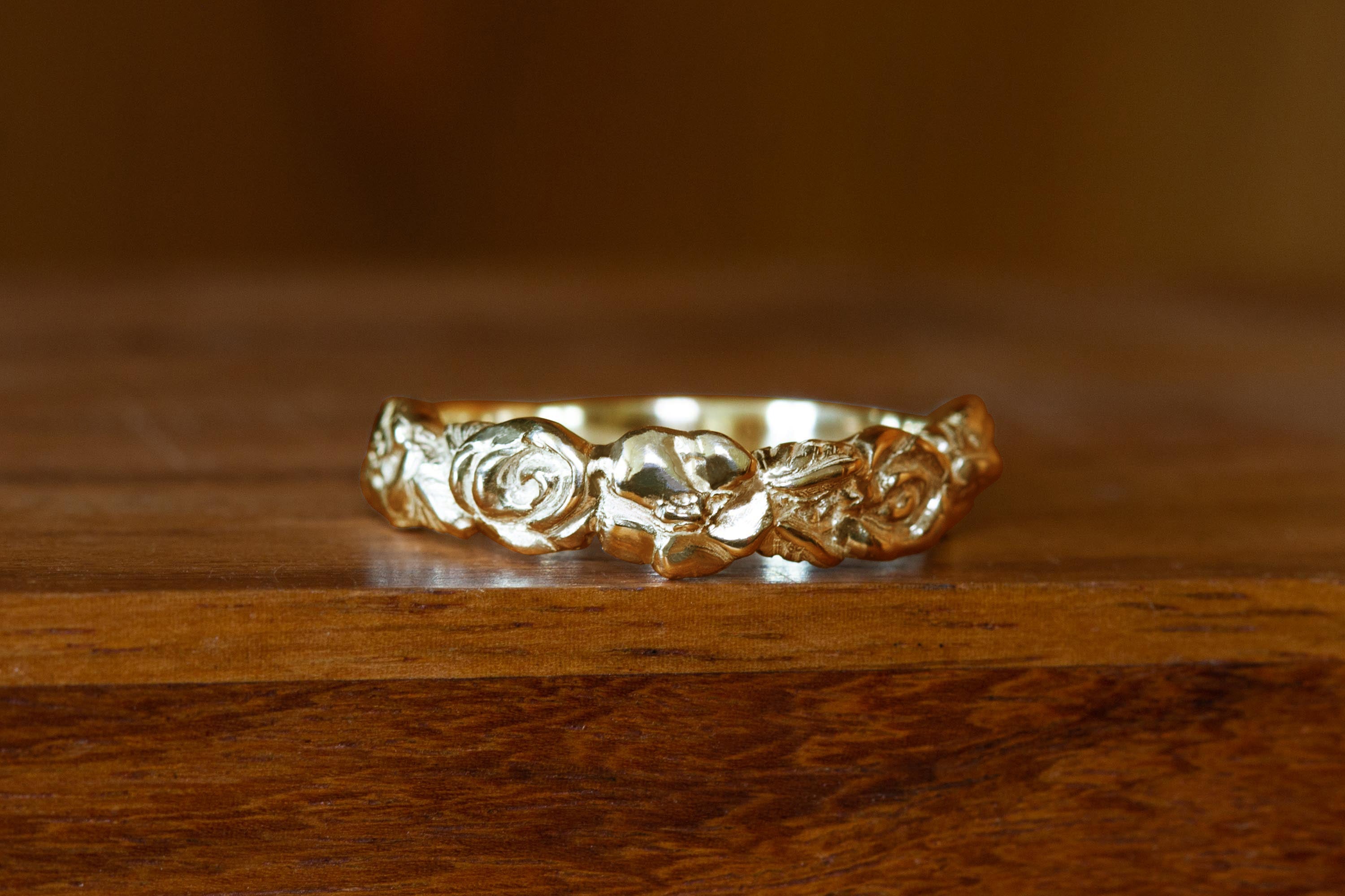 Floral Wedding Ring