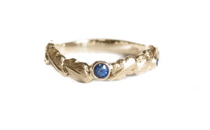 Deri Ring - Sapphire